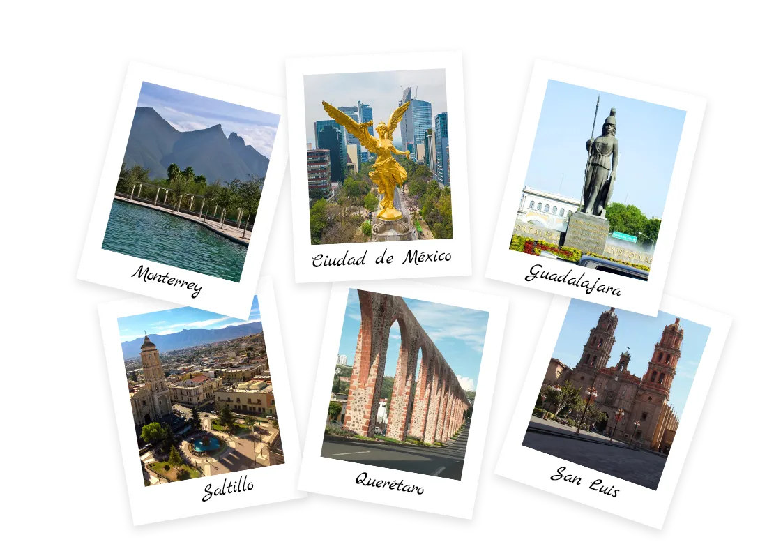 Detalle de cobertura de servicios Marcatel